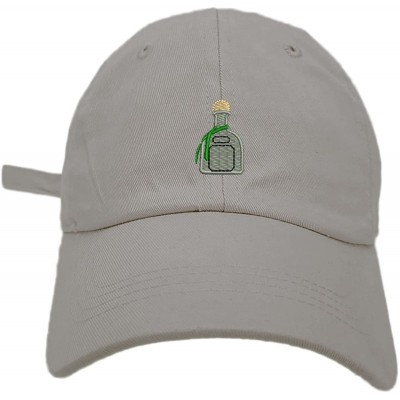 Baseball Caps Patron Style Dad Hat Washed Cotton Polo Baseball Cap - Lt.grey - CD187QU7HLU $18.11
