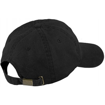 Baseball Caps Bad Hair Day Embroidered Pigment Dyed Low Profile Cap - Black - CS12GZC1QDN $19.20