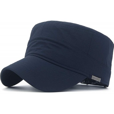 Baseball Caps Men Women Outdoor Sport Quick Dry Cadet Army Cap Adjustable Waterproof Military Hat Flat Top Baseball Sun Cap -...