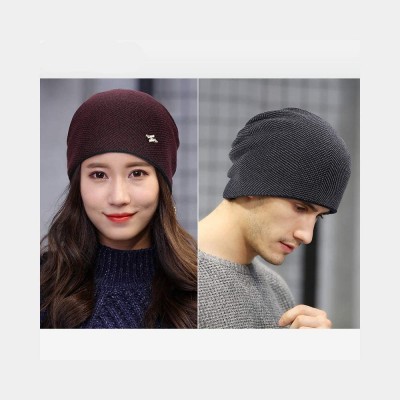 Skullies & Beanies Winter Beanie Hat Warm Knit Hat Winter Hat for Men Women - Black-t041 - C818ARDYYOT $13.92