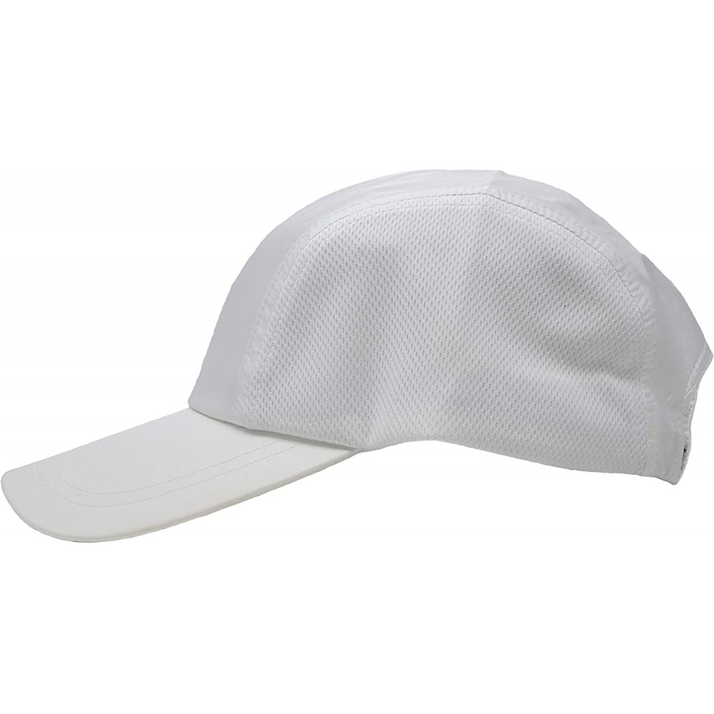 Baseball Caps Womens Athletic Mesh Hat Performance Sport Running Baseball Cap - Mesh - White - CV18RNGXK90 $14.34