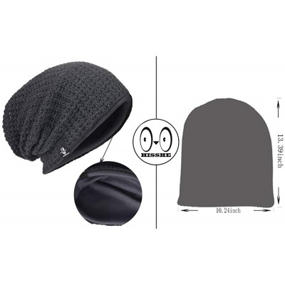 Berets Women's Slouchy Beanie Knit Beret Skull Cap Baggy Winter Summer Hat B08w - Solid Green - CN1980I784Q $12.27