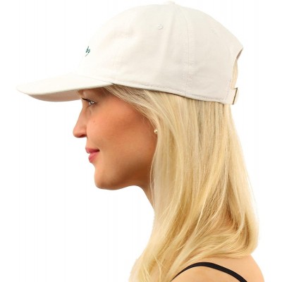 Baseball Caps Everyday Bad Hair Day Adjustable Cotton Baseball Sun Visor Cap Dad Hat - White - C5182E7QHLG $13.36