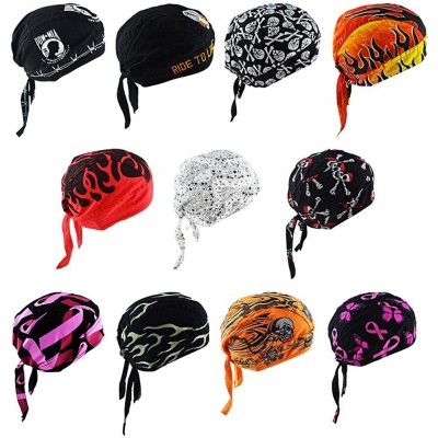 Skullies & Beanies HADM Sport Cotton Durag Skull - 5 - CO18DLYC058 $12.26