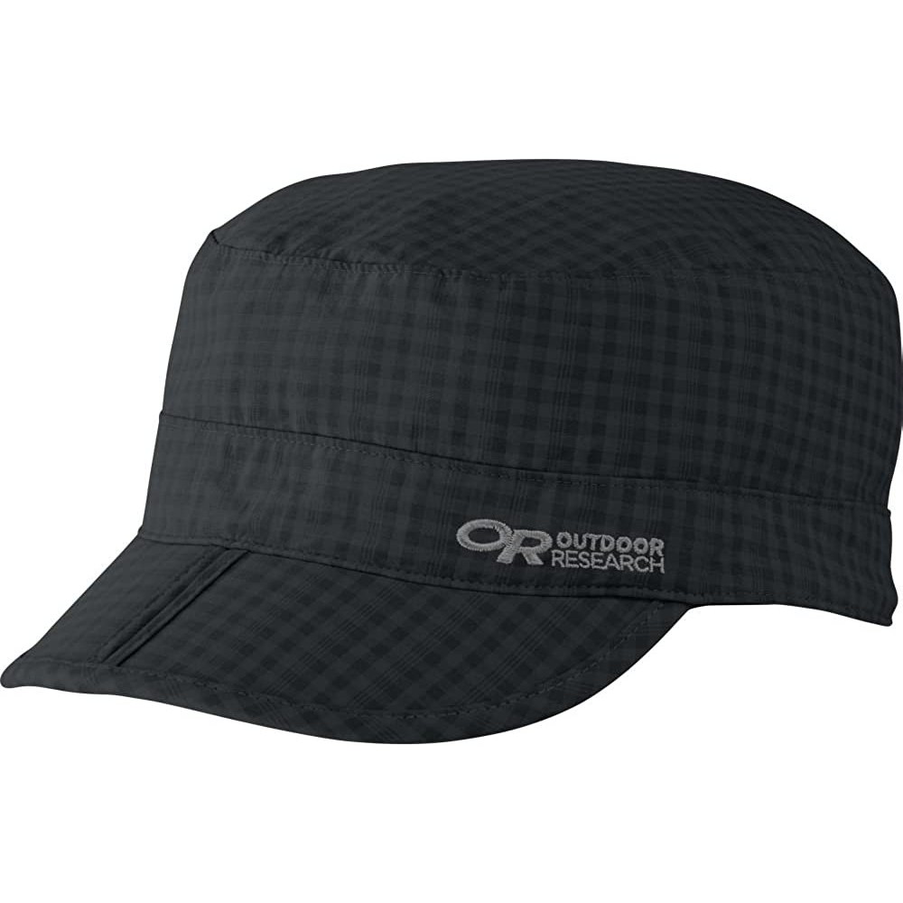 Sun Hats Radar Pocket Cap - Black Check - C211602URIJ $84.78