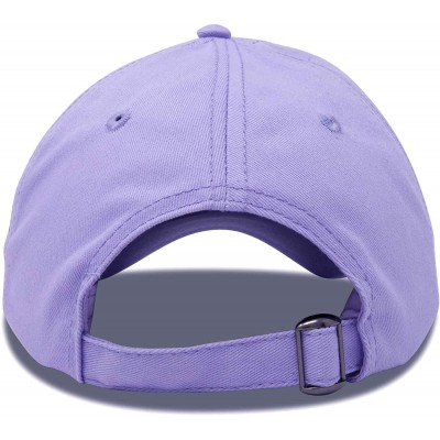 Baseball Caps Custom Embroidered Hats Dad Caps Love Stitched Logo Hat - Lavender - CE18M7YIA8H $8.60