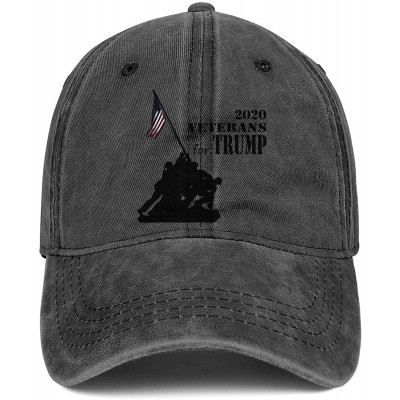 Baseball Caps Unisex Low Wash Cloth Dad Hat Adjustable Trump 2020 White Fuak Face Sports Baseball Hat - Veterans Trump 2020-4...