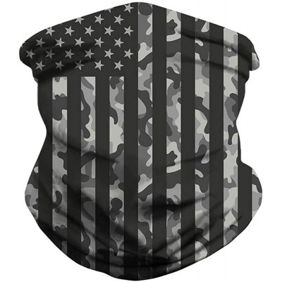 Balaclavas American Bandanas Balaclava Protection - American Flag Usa - CQ197UX3DMR $15.60