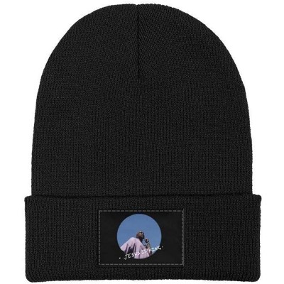 Skullies & Beanies Jesus-is-King-Kanye-west-Cap Unisex Hip-hop Cap Adjustable Truck Driver Hats - Black-1 - C618ATDY6RD $18.48