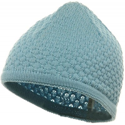 Skullies & Beanies Hand Crocheted Beanie (03) - Sky - CY11178PIPX $10.89