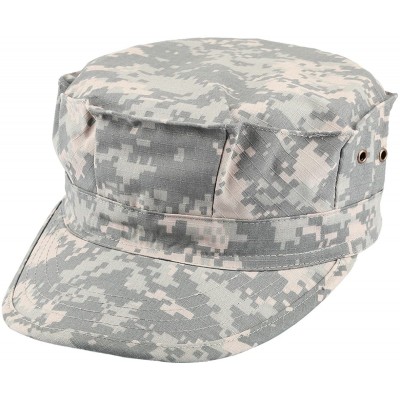 Baseball Caps Cadet Army Cap for Men Military Style Hats - 1-us Acu Digital Camo - CM12J1W9FIH $21.94
