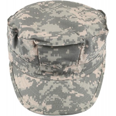 Baseball Caps Cadet Army Cap for Men Military Style Hats - 1-us Acu Digital Camo - CM12J1W9FIH $8.90