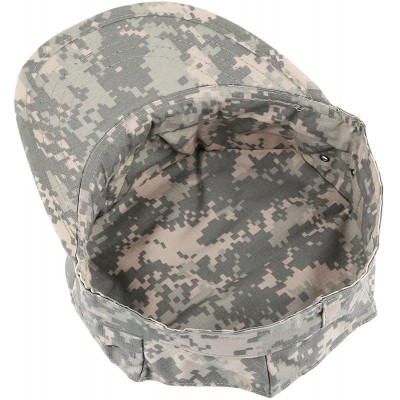 Baseball Caps Cadet Army Cap for Men Military Style Hats - 1-us Acu Digital Camo - CM12J1W9FIH $8.90