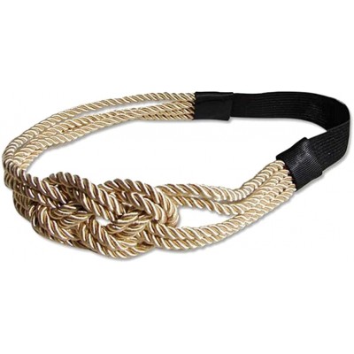 Headbands Women Shiny Rope hair accessory Decorative Knot Headband - C911VBTIUO9 $12.72