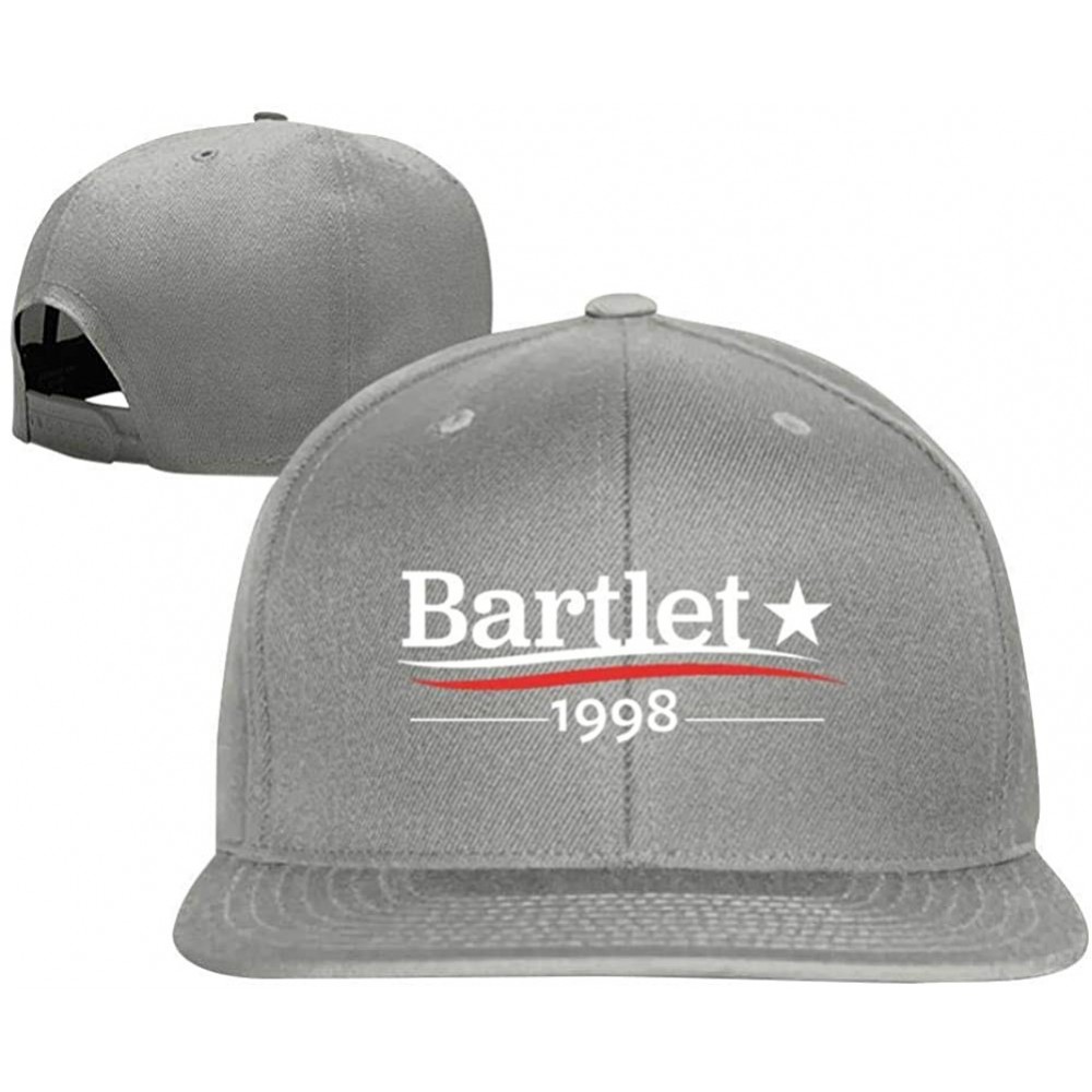 Baseball Caps President Bartlet America White Base Ball - Gray - CH18S6M0DNN $18.05