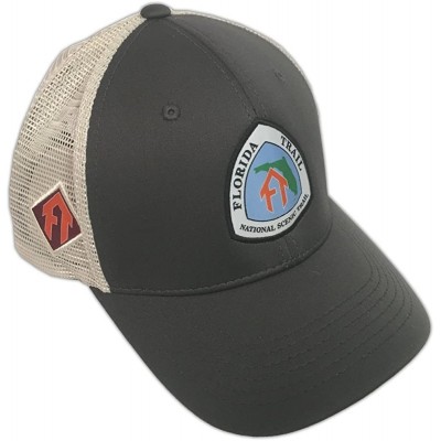 Baseball Caps Florida Trail National Scenic Trail Ranger Adjustable Snapback Hat - Charcoal - C4186LGT57R $23.23