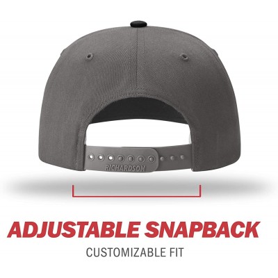 Baseball Caps Unisex 312 Twill-Back Trucker Adjustable Backstrap Baseball Cap - Grey/Charcoal/Black - C418HE0LSE9 $11.79