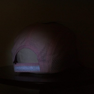 Baseball Caps Plain Pro Cool Mesh Low Profile Adjustable Baseball Cap - Cycling Pink - CN186D49M4R $13.09