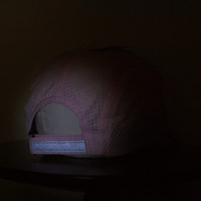 Baseball Caps Plain Pro Cool Mesh Low Profile Adjustable Baseball Cap - Cycling Pink - CN186D49M4R $13.09