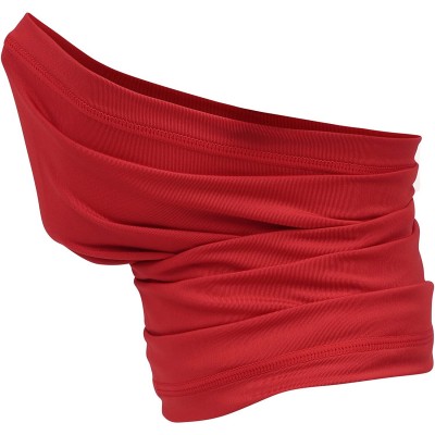 Balaclavas Summer Neck Gaiter Face Scarf/Neck Cover/for Sun Protection Headwear Hear Warp - Red - CJ197YE0258 $11.82