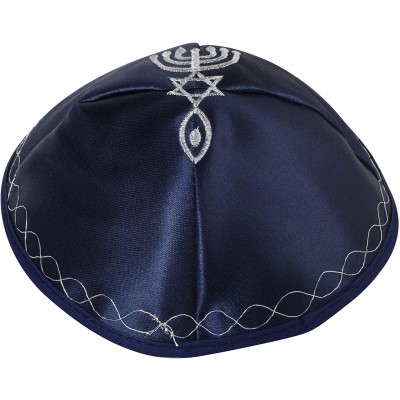 Skullies & Beanies Beautifully Breathable Celebrating Studying - Blue & Silver - CO18MESN3XZ $10.27