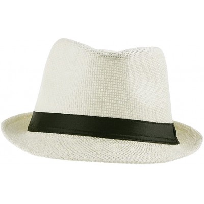 Sun Hats Mens Women Beach Sun Cap Hat Visor Photography Prop Outfit 8 Design - Zds6-white - CZ11KIY6A3P $17.16