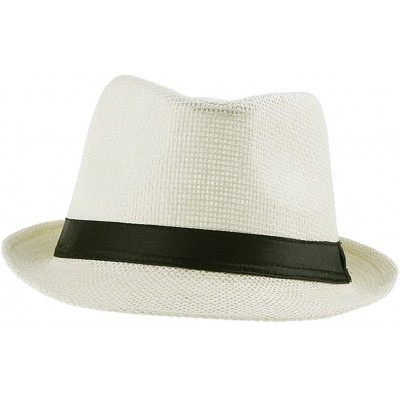 Sun Hats Mens Women Beach Sun Cap Hat Visor Photography Prop Outfit 8 Design - Zds6-white - CZ11KIY6A3P $8.24