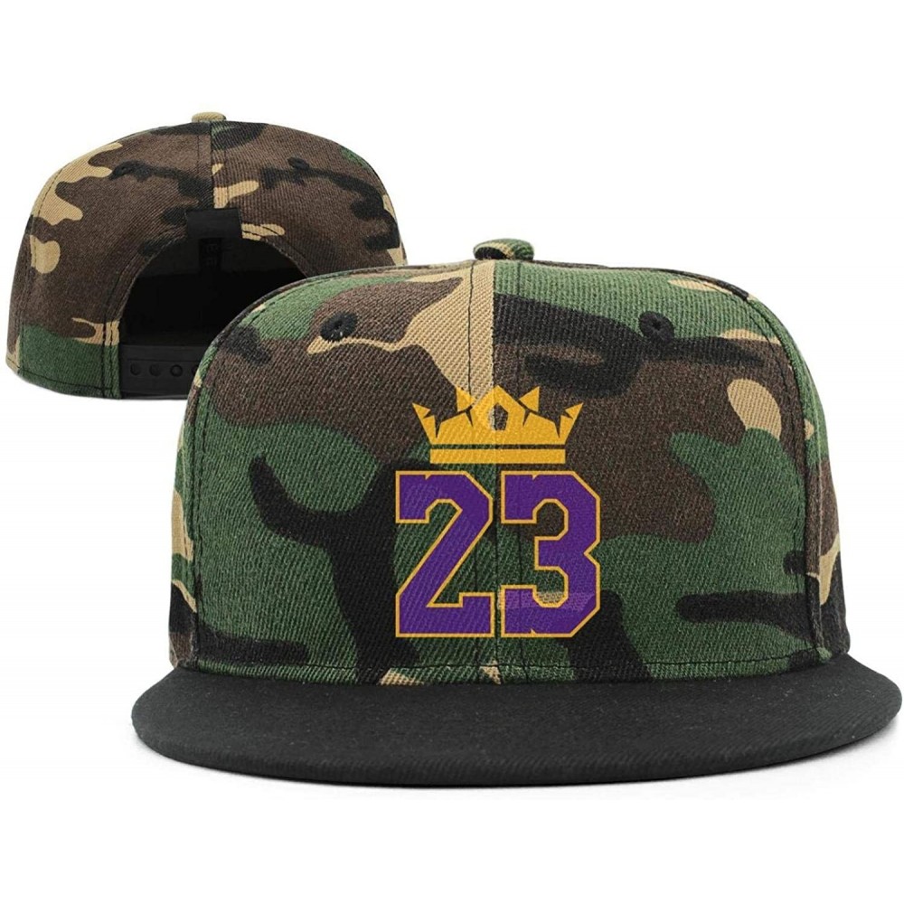 Skullies & Beanies camo Funny Women Mens Camouflage Golf Hat - Purple Labron 23-7 - CV18N762K65 $16.89