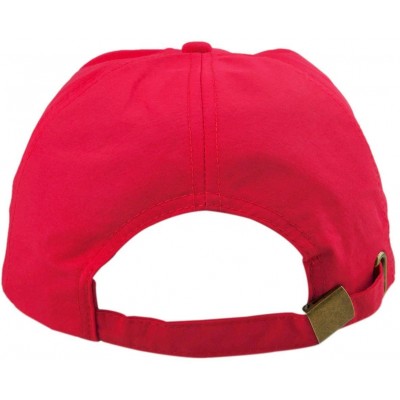 Baseball Caps Baseball Cap Hat-Running Golf Caps Sports Sun Hats Quick Dry Lightweight Ultra Thin - Red(solid Color) - CI12I7...