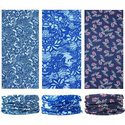 Balaclavas EAZZEA Headband Bandana Hairwrap Sweatband - C918X2L0YYT $13.29