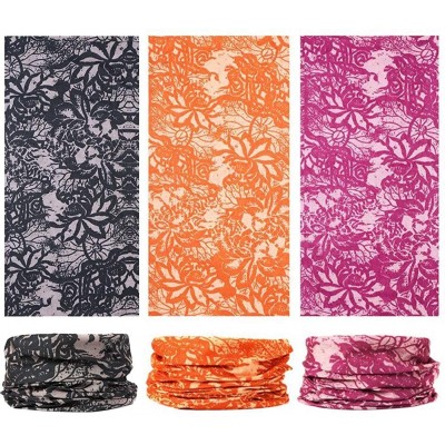 Balaclavas EAZZEA Headband Bandana Hairwrap Sweatband - C918X2L0YYT $13.29