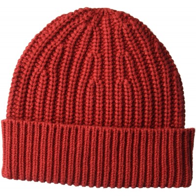 Skullies & Beanies Men's Marled Beanie - Red - CY18GZ20NTD $10.00